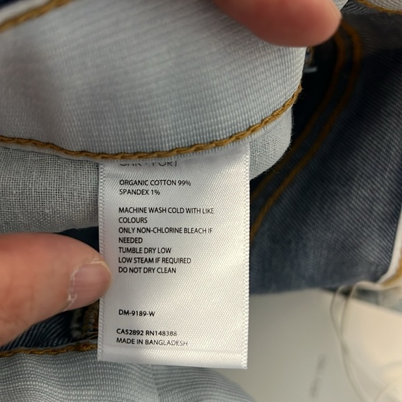 Oak and fort blue denim jeans size 28 new - Picture 5 of 6